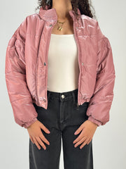 Statement Cropped Puffer Jacket