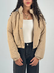 Statement Cropped Puffer Jacket