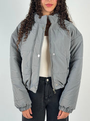 Statement Cropped Puffer Jacket