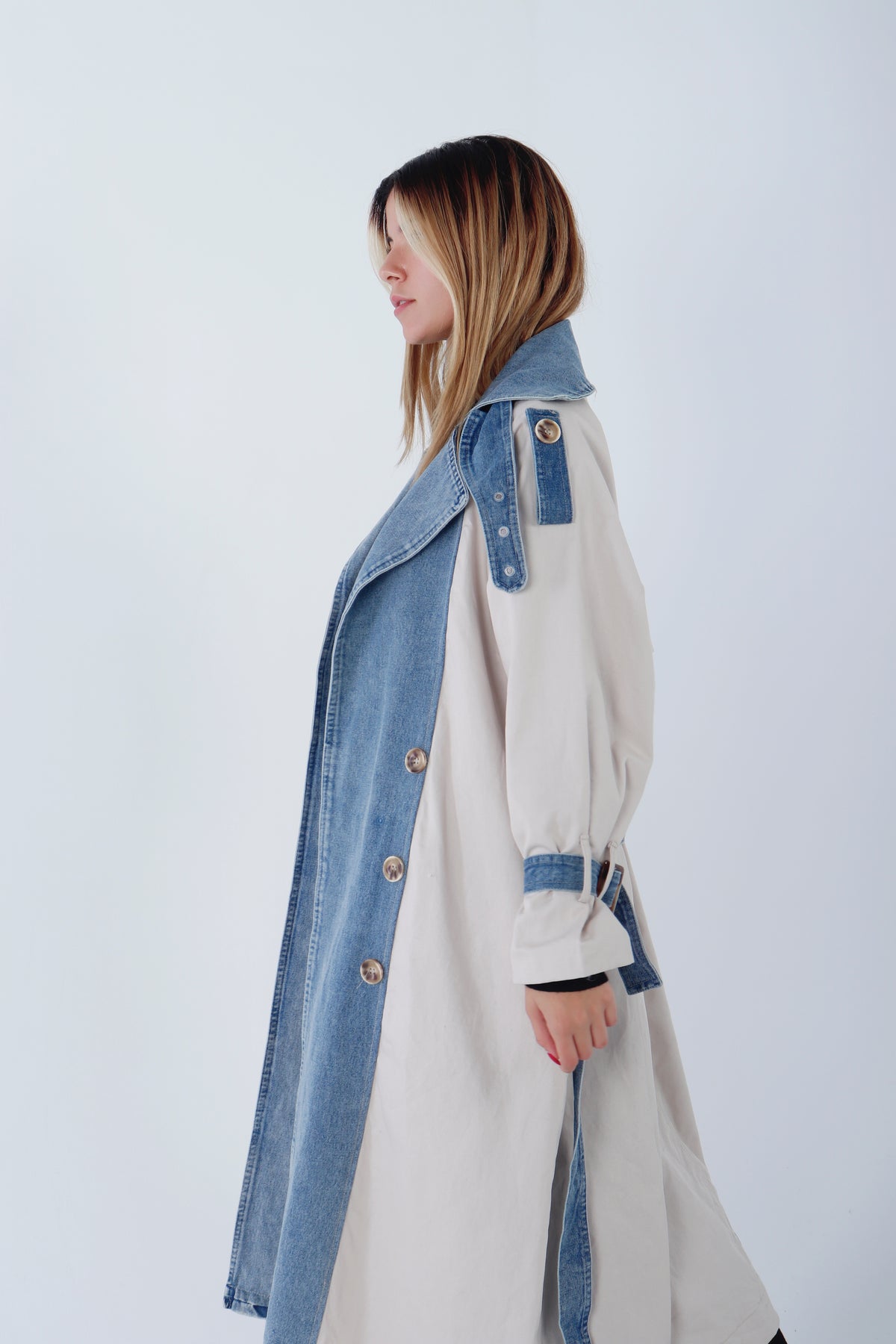 X Denim Coat