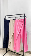 Wrap Linen Pants