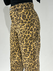 Leopard Skater Trousers