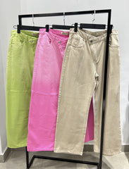 Crisscross Colorful Trousers