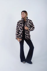 Leopard Puffer Jacket